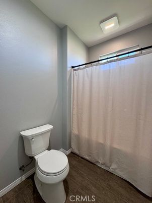 Bathroom, Interior, Recessed Lighting, Wood Texture Flooring