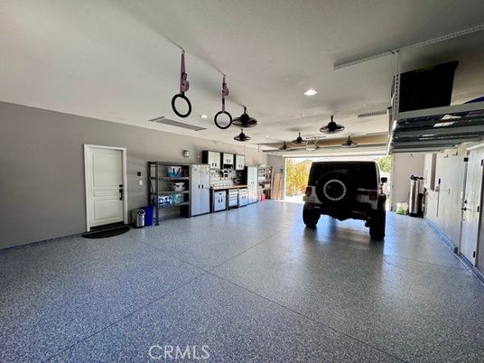 Garage, Interior, Recessed Lighting