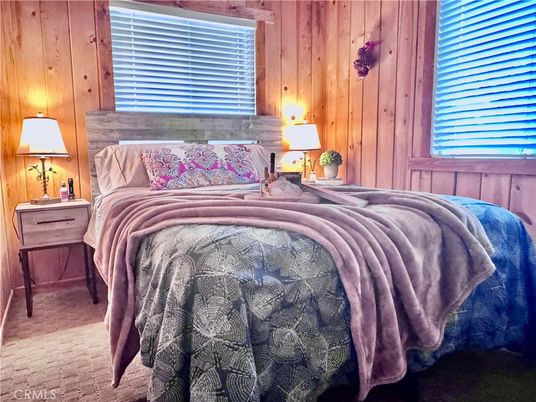 Bedroom, Interior, Wooden Walls