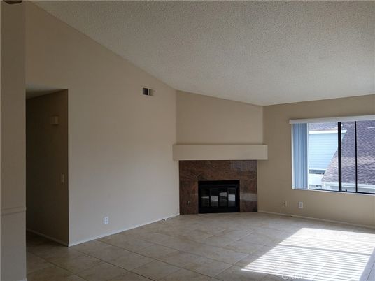 Empty room, Fireplace, Interior