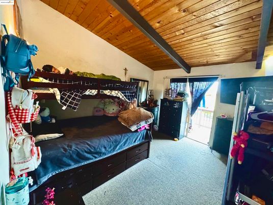 Bedroom, Interior, Wooden Beams, Wooden Ceilings