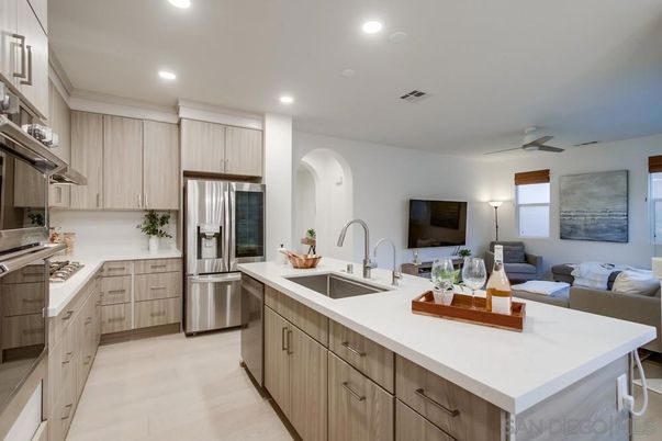 Interior, Kitchen, Living room, Recessed Lighting, Stainless Steel Appliances