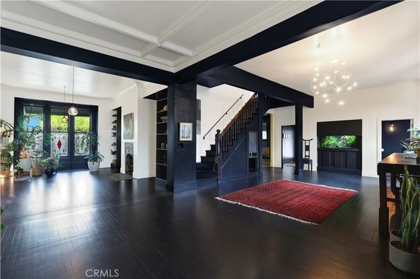 Interior, Pendant Lights, Wood Texture Flooring