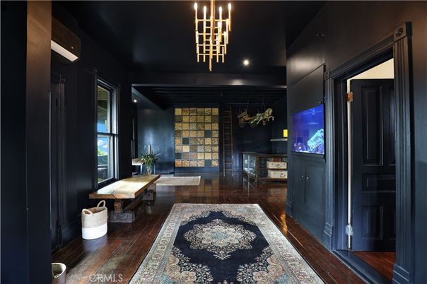 Interior, Pendant Lights, Recessed Lighting, Wood Texture Flooring