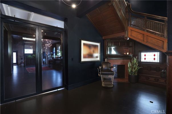 Fireplace, Interior, Wooden Ceilings, Wood Texture Flooring