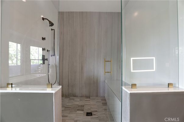 Bathroom, Glass Shower, Interior