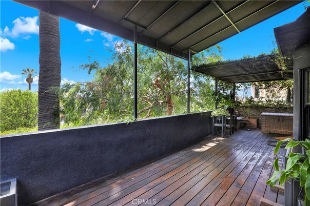 Exterior, Wood Texture Flooring