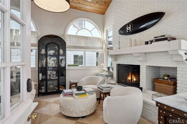 Fireplace, Interior, Living room, Stone Walls, Wooden Ceilings