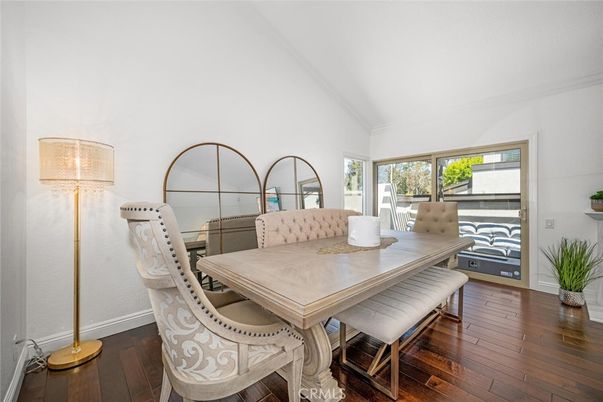 Dining room, Interior, Wood Texture Flooring