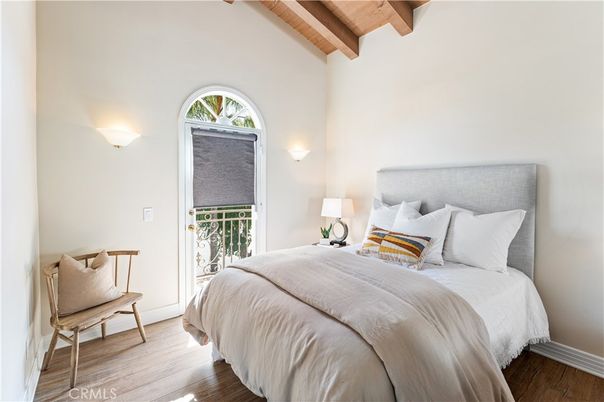 Bedroom, Interior, Wooden Beams, Wooden Ceilings, Wood Texture Flooring