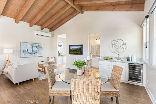 Dining room, Interior, Living room, Wooden Beams, Wooden Ceilings, Wood Texture Flooring