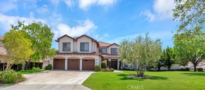 Attached, Backyard, Exterior, Facade, Mediterranean