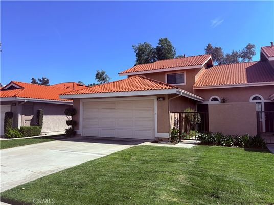 Attached, Backyard, Exterior, Facade, Mediterranean