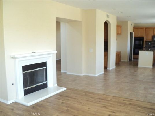 Fireplace, Interior, Kitchen, Wood Texture Flooring