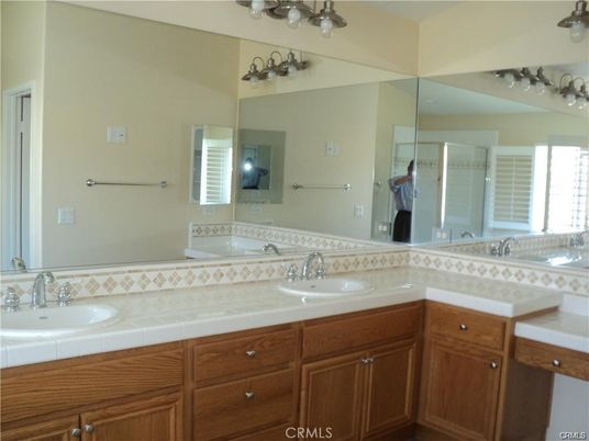 Bathroom, Dual Sink Vanities, Interior, Tile Countertops