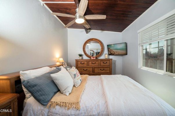 Bedroom, Interior, Wooden Ceilings