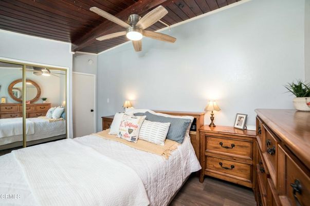 Bedroom, Interior, Wooden Beams, Wooden Ceilings, Wood Texture Flooring