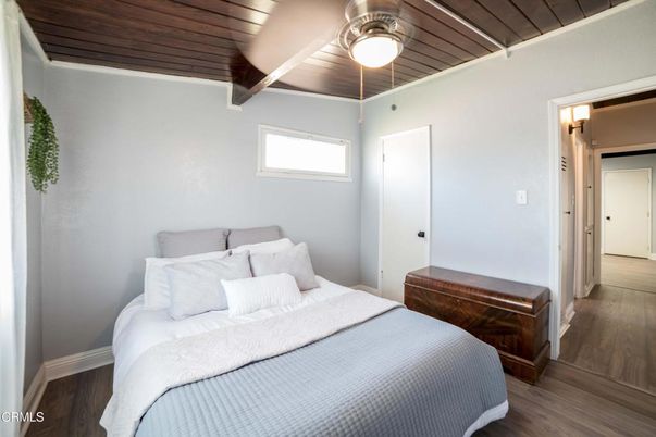 Bedroom, Interior, Wooden Ceilings, Wood Texture Flooring