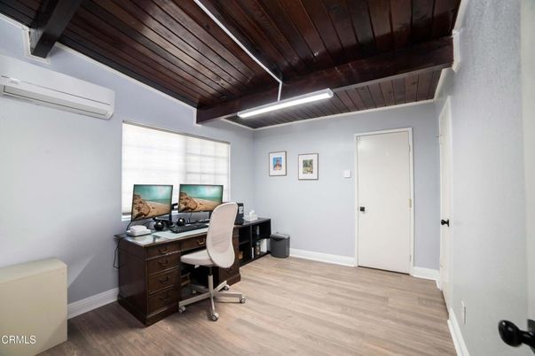 Home Office, Interior, Wooden Beams, Wooden Ceilings, Wood Texture Flooring