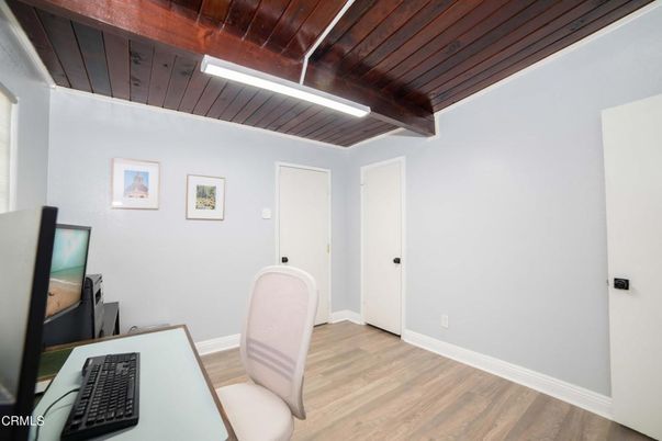 Home Office, Interior, Wooden Beams, Wooden Ceilings, Wood Texture Flooring