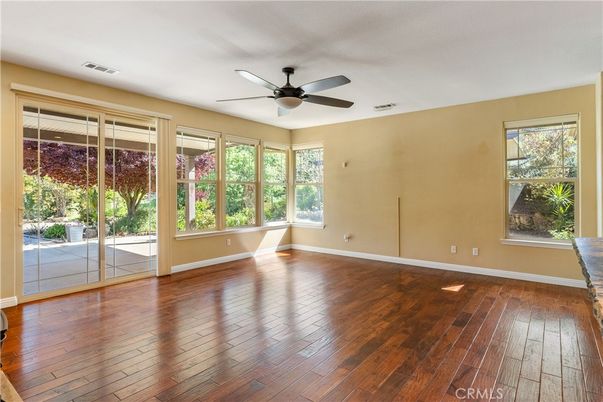 Empty room, Interior, Wood Texture Flooring