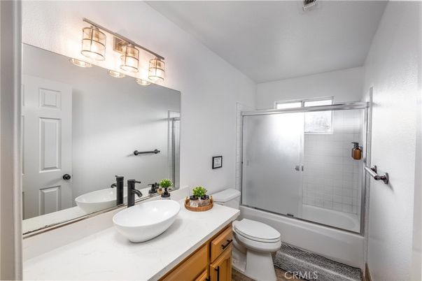 Bathroom, Dual Sink Vanities, Glass Shower, Interior