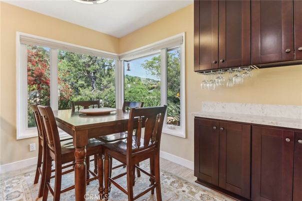 Dining room, Interior, Wood Texture Flooring