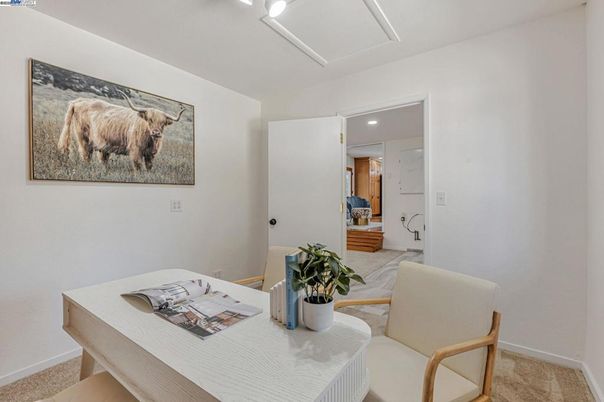 Home Office, Interior, Recessed Lighting