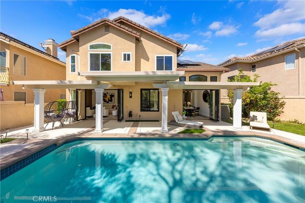 Exterior, Pool, Solar Panels