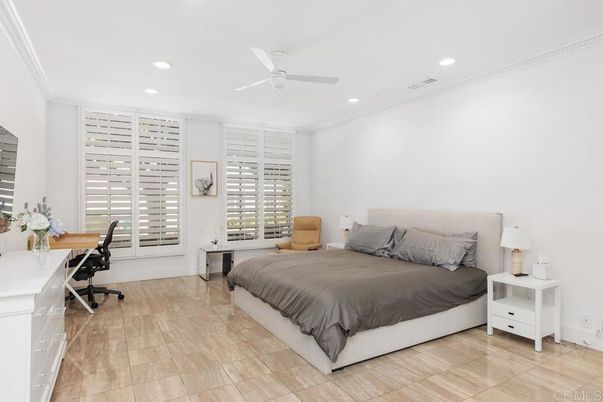 Bedroom, Home Office, Interior, Recessed Lighting