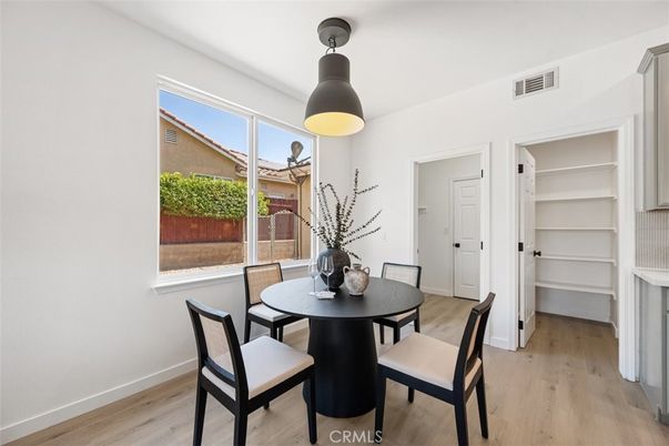 Dining room, Interior, Wood Texture Flooring