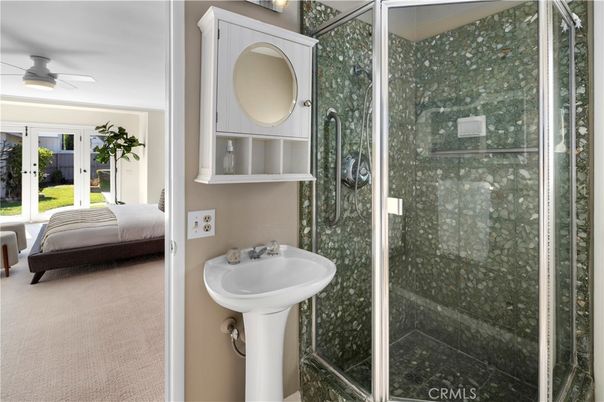 Bathroom, Bedroom, Glass Shower, Interior