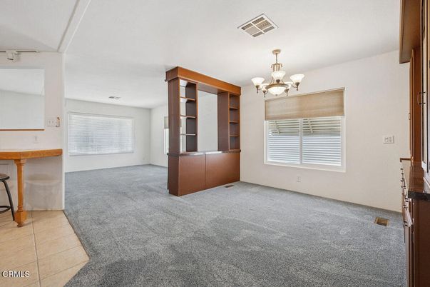 Chandelier, Empty room, Interior