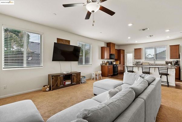 Interior, Kitchen, Living room, Recessed Lighting