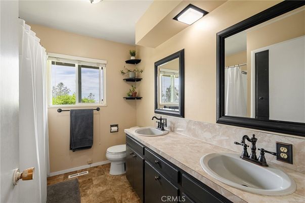 Bathroom, Dual Sink Vanities, Interior, Tile Countertops