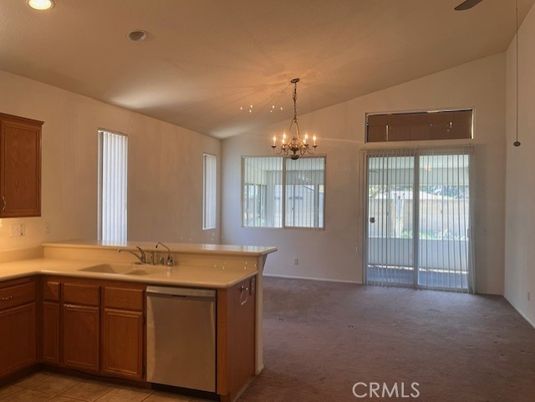 Chandelier, Interior, Kitchen, Recessed Lighting