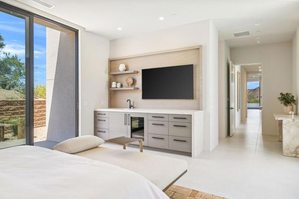 Bedroom, Home Office, Interior, Recessed Lighting