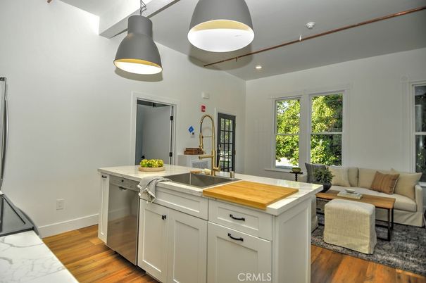 Interior, Kitchen, Living room, Wood Texture Flooring