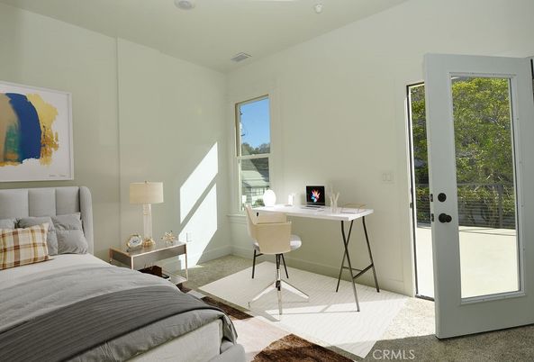 Bedroom, Home Office, Interior