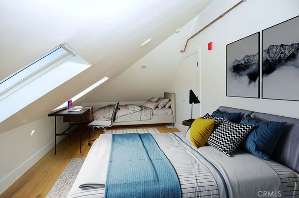 Bedroom, Home Office, Interior, Wood Texture Flooring