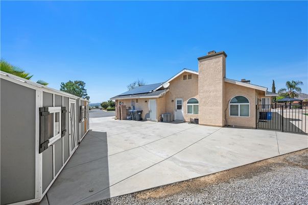 Backyard, Exterior, Solar Panels