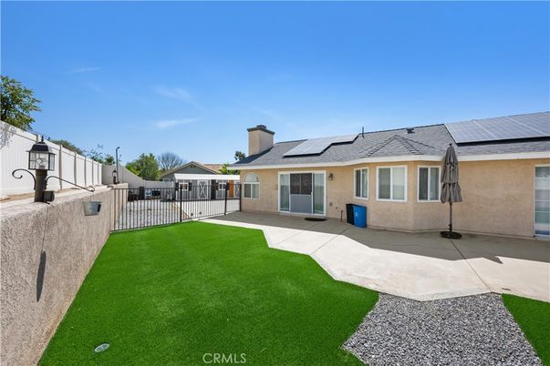 Backyard, Exterior, Solar Panels