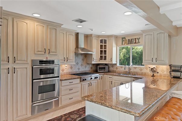 Interior, Kitchen, Recessed Lighting, Stainless Steel Appliances