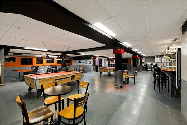 Billiard Table, Game Room, Interior, Pendant Lights