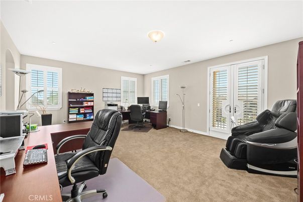 Home Office, Interior, Recessed Lighting