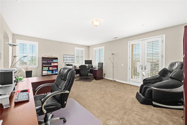 Home Office, Interior, Recessed Lighting