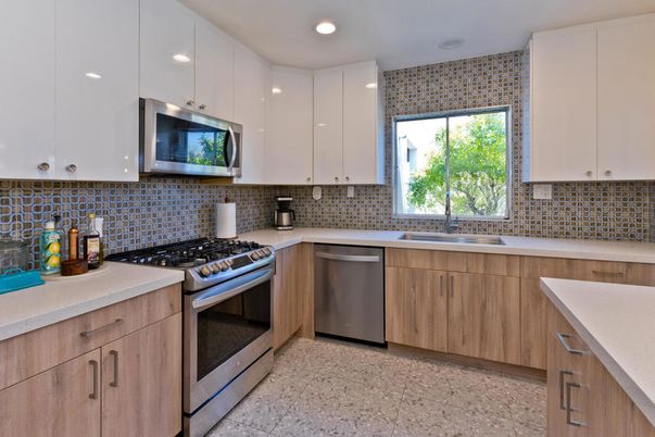 Interior, Kitchen, Recessed Lighting, Stainless Steel Appliances