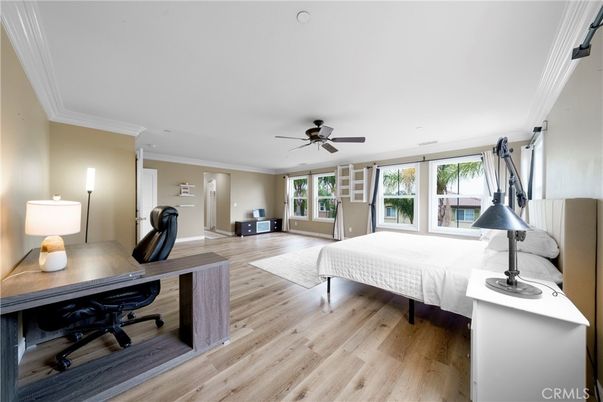 Bedroom, Home Office, Interior, Wood Texture Flooring