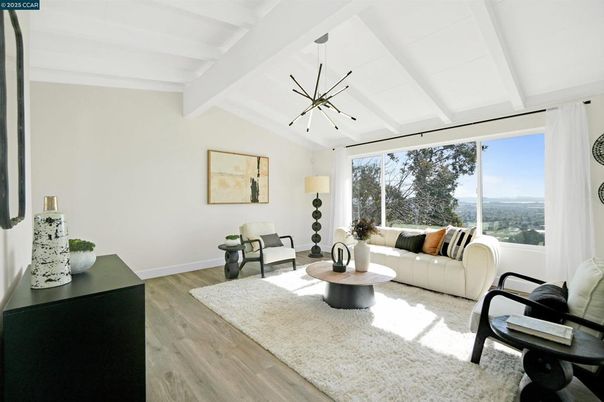Interior, Living room, Pendant Lights, Wood Texture Flooring