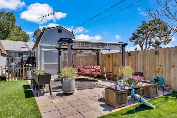 Backyard, Exterior